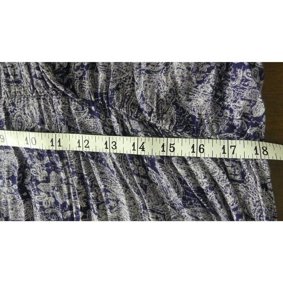 Rue21 Floral Maxi Dress Sundress Purple Summer Floral Y2K Size M Whimsy Goth - Picture 9 of 10